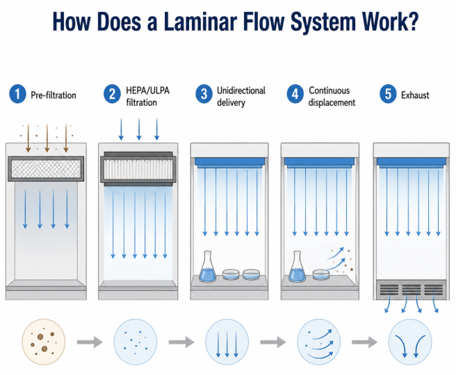 How Does a Laminar Flow System Work?